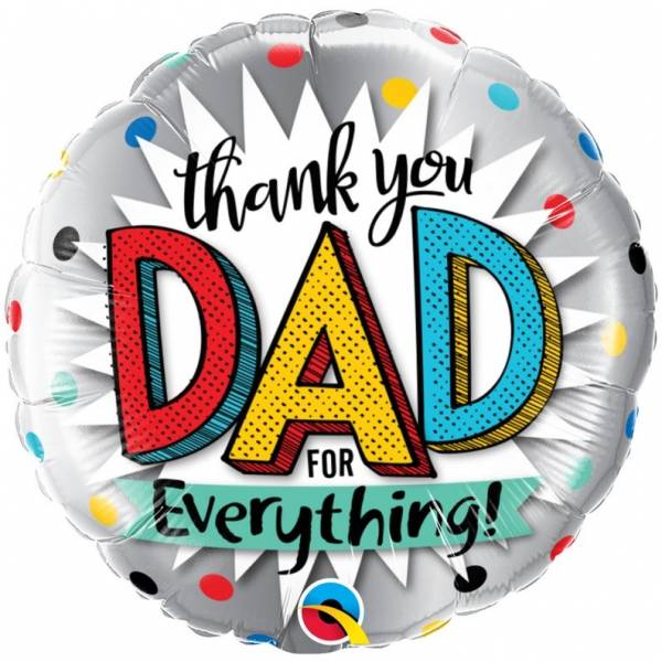 Thank You DAD For Everything! Balloon in a Box