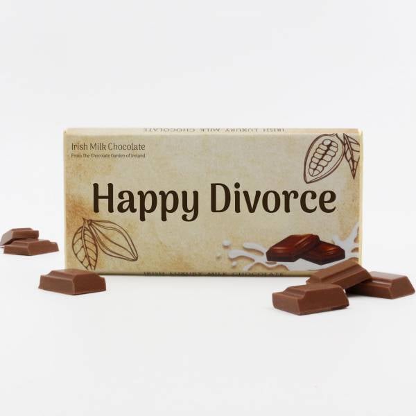 Happy Divorce - Irish Milk Chocolate Bar 75g