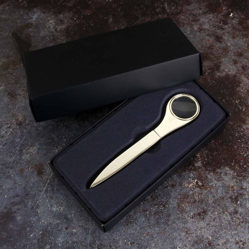 Silver Plated Letter Opener - Engraved