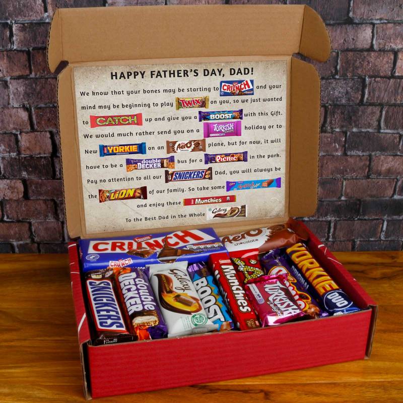 The Best Dad in the 'Chocolate' Galaxy Novelty Hamper
