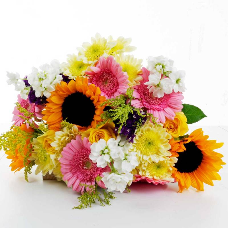 The Sunshine & Sunflowers Bouquet