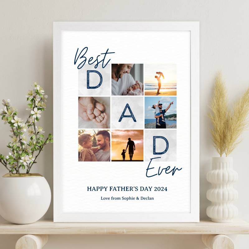 Best Dad Ever - Personalised Poster