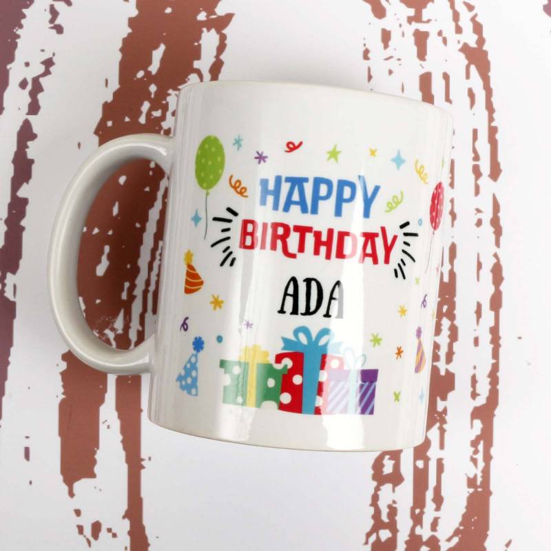 Happy Birthday Celebration - Personalised Mug
