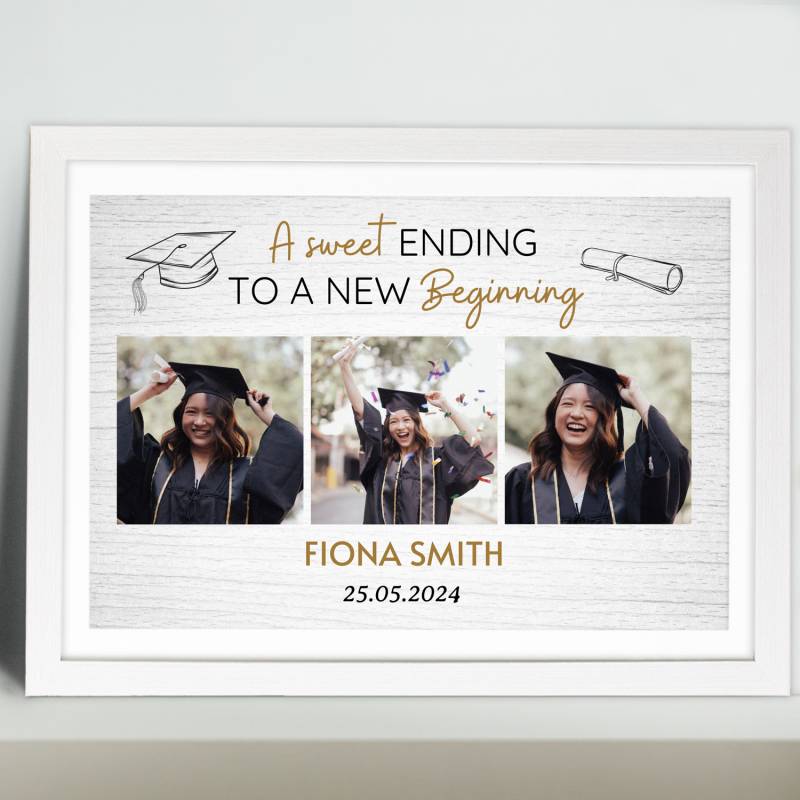 A sweet ending to a new beginning - Personalised Poster