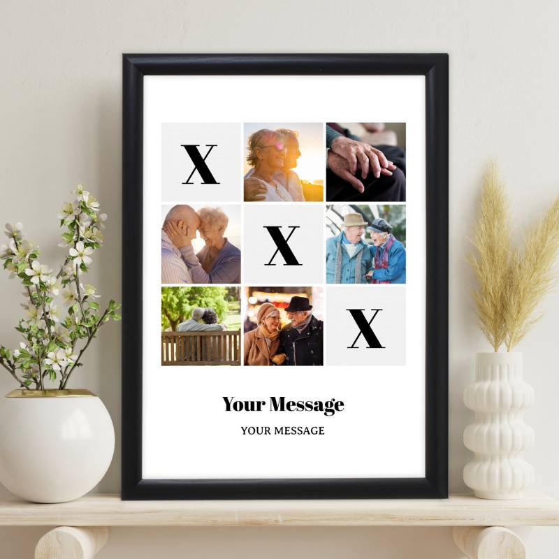 Any Text, Photo Collage - Personalised Poster