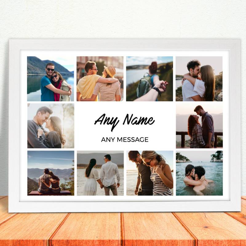 Any Text, Photo Collage - Personalised Poster_DUPLICATE