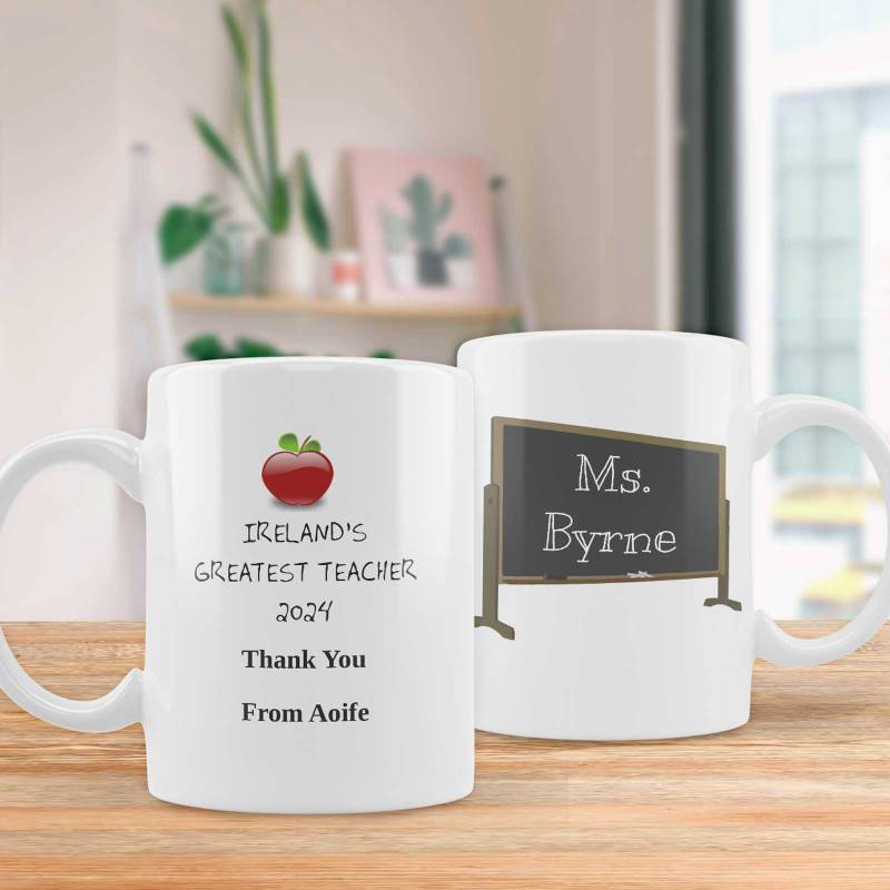 Ireland's Greatest Teacher - Personalised Mug