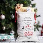 North Pole Express Christmas Santa Sack