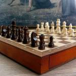 Magnetic Chess Board With Drawer