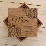 Four-Sided Photo Keepsake Box - Personalised For Mum