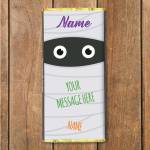 Happy Halloween Mummy Personalised Chocolate Bar