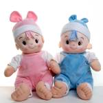 Personalised Baby Plush Velour Toy