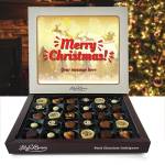 Merry Christmas Any Message Personalised Chocolate Box 290g