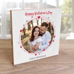 Happy Valentine's Day - Wooden Photo Blocks