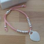 Personalised Benitas Friendship Bracelet - Pink