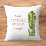 Looking Sharp Personalised Cushion Square