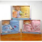 Plush Bear with Matching Blanket - Personalised