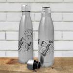 Any Initials Mountain Design - Personalised Bottle / Flask