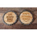 Bike Chain Coasters Set of 2 - My Getaway Vehicle