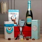 Elegant Cava & Chocs Hamper