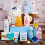 Baby Pamper and Bathtime Hamper (Blue)