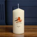 Robins Appear When Loved Ones Are Near - Personalised Candle