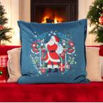 Tipperary Christmas Cushion - Santa With Sack