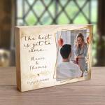 The Best Is Yet To Come, Engagement - Wooden Photo Blocks