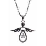 Silver Guardian Angel Pendant - Newgrange Living