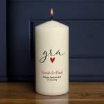 Grá - Personalised Candle