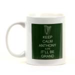 Keep Calm Grand Personalised Mug