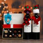 Double Red Wine & Choc Hamper