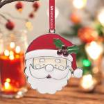 Christmas Hanging Santa Decoration - Newgrange Living