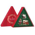 Tipperary Crystal Sparkle Christmas Decorations Green Insert (Santa, Stocking & Train)