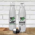 Just Keep Running... Personalised Bottle / Flask