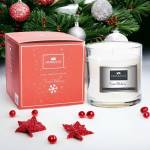 Festive Frosted Mulberry Candle - Newgrange Living