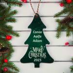 Any 5 Names - Christmas Tree Decoration