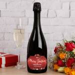 Merry Christmas - Personalised Prosecco