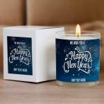 Happy New Year - Personalised Scented Candle