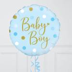 Sparkling Baby Boy Balloon in a Box