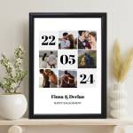 Any Text, Photo Collage - Personalised Poster