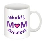 World's Greatest Mum Personalised Mug