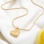 Gold Plated Heart Necklace