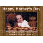 Happy Mothers Day Photo Personalised Jigsaw