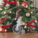 Tipperary Crystal Heirloom Christmas Decoration - Penny Farthing Bicycle