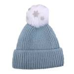 Ladies Christmas Novelty Interchangeable Pom Pom Hat