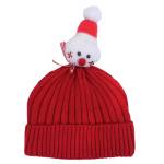 Kids Novelty Christmas Interchangeable Pom Pom Hat