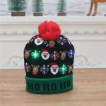 Christmas Ho Ho Ho Novelty Light Up Beanie Hat