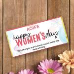 Happy Women's Day - Personalised Chocolate Bar