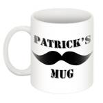 Moustache Personalised Mug